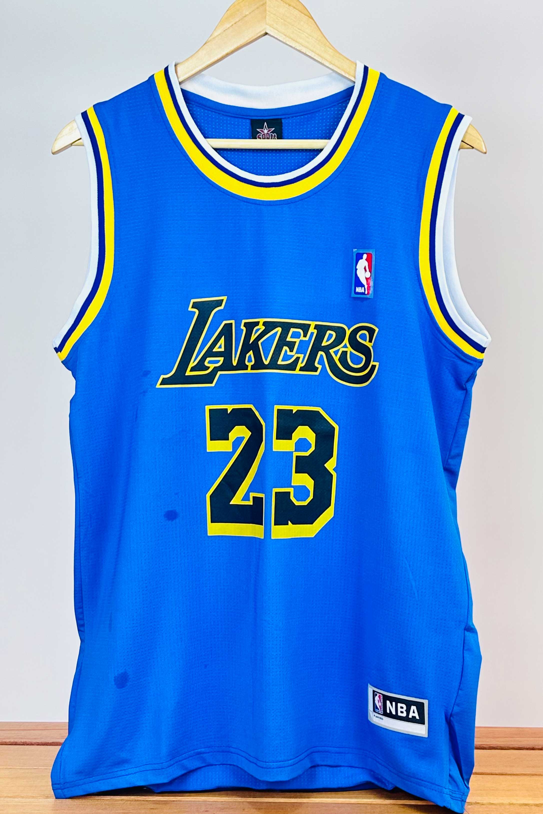 Camiseta 2025 lakers azul